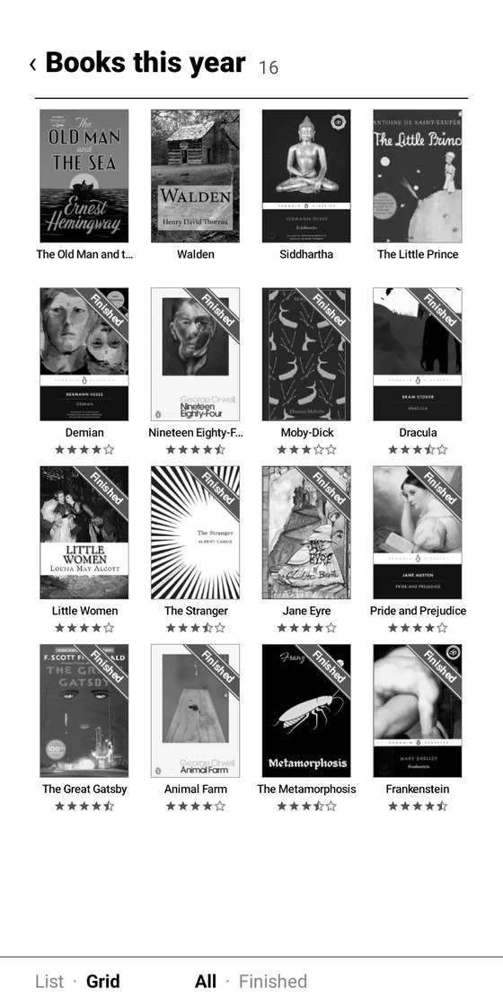 Books this year on the Palma